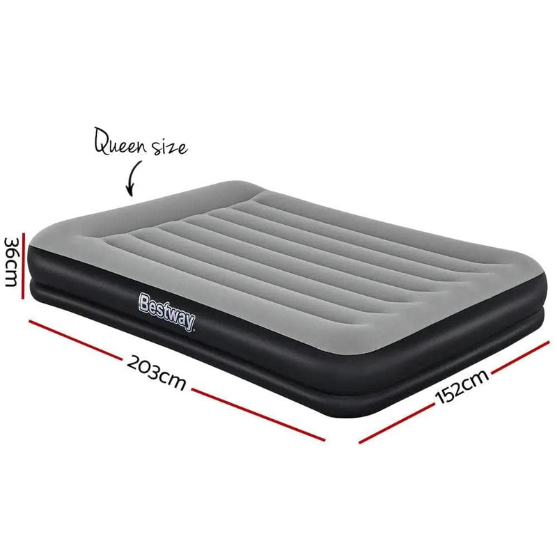 SportZone.co.nz Home & Garden > Inflatable Mattress Bestway Air Bed Beds Mattress Premium Inflatable Built-in Pump Queen Size Bestway Air Bed Beds Mattress Premium Inflatable Built-in Pump Queen Size