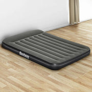 Bestway Air Mattress Double Inflatable Bed 30cm Airbed Grey by SportZone.co.nz