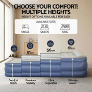 SportZone.co.nz Home & Garden > Inflatable Mattress Bestway Single Air Mattress with Built-in Pump Tritech Inflatable Bed 46cm Bestway Single Air Mattress with Built-in Pump Tritech Inflatable Bed 46cm
