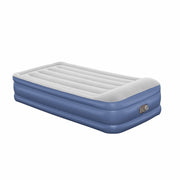 SportZone.co.nz Home & Garden > Inflatable Mattress Bestway Single Air Mattress with Built-in Pump Tritech Inflatable Bed 46cm Bestway Single Air Mattress with Built-in Pump Tritech Inflatable Bed 46cm