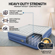 SportZone.co.nz Home & Garden > Inflatable Mattress Bestway King Air Mattress with Built-in Pump Tritech Inflatable Bed 56cm Bestway King Air Mattress with Built-in Pump Tritech Inflatable Bed 56cm