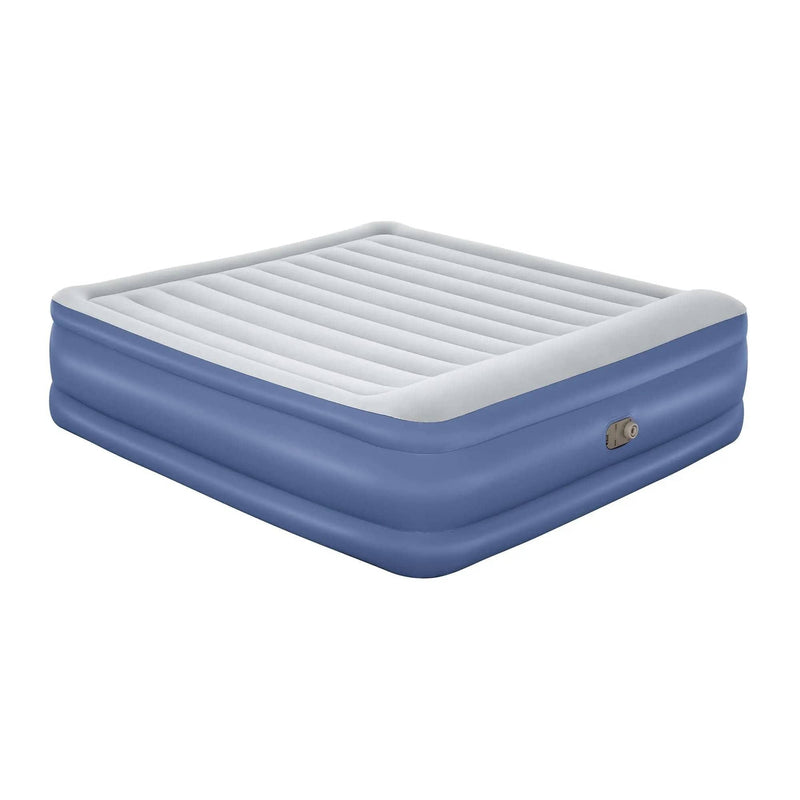 SportZone.co.nz Home & Garden > Inflatable Mattress Bestway King Air Mattress with Built-in Pump Tritech Inflatable Bed 56cm Bestway King Air Mattress with Built-in Pump Tritech Inflatable Bed 56cm