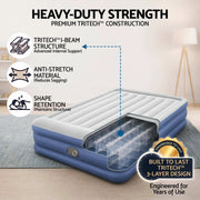 Bestway Air Mattress Queen Inflatable Bed 46cm Airbed Blue by SportZone.co.nz