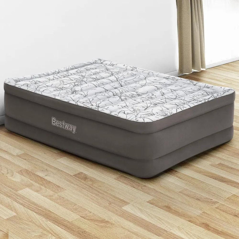 SportZone.co.nz Outdoor Recreation > Camping > Inflatable Mattresses Bestway Air Mattress Queen Inflatable Bed 56cm Airbed Grey Bestway Air Mattress Queen Inflatable Bed 56cm Airbed Grey