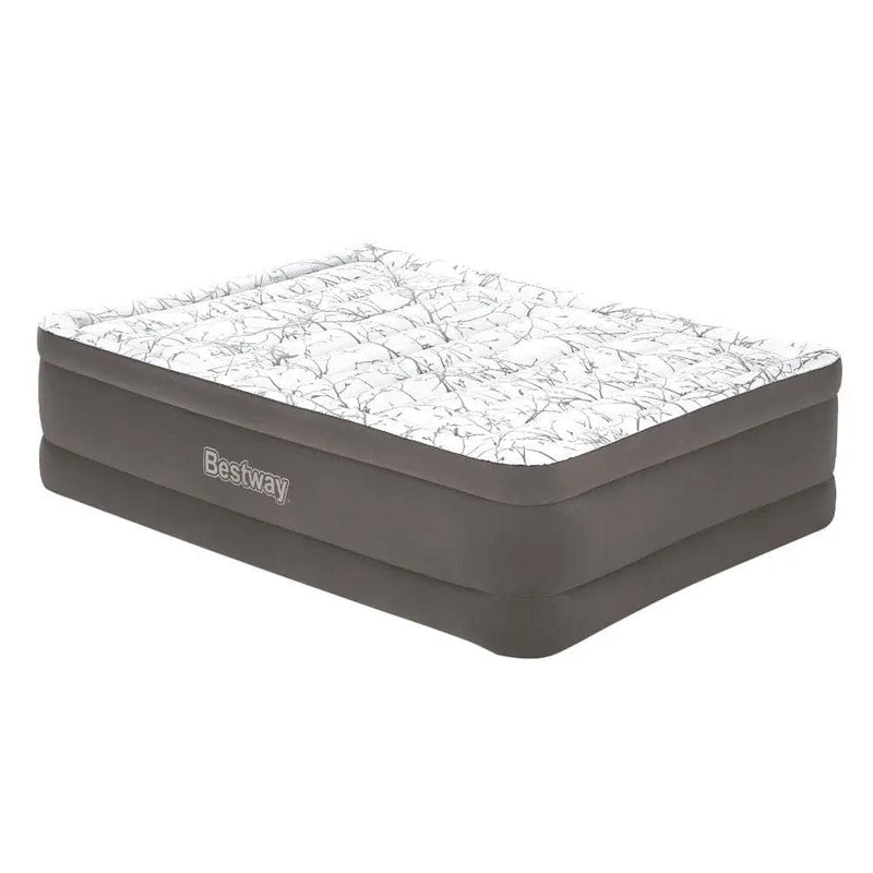SportZone.co.nz Outdoor Recreation > Camping > Inflatable Mattresses Bestway Air Mattress Queen Inflatable Bed 56cm Airbed Grey Bestway Air Mattress Queen Inflatable Bed 56cm Airbed Grey