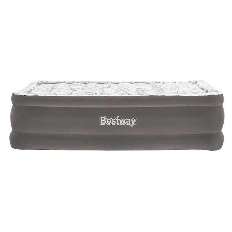 SportZone.co.nz Outdoor Recreation > Camping > Inflatable Mattresses Bestway Air Mattress Queen Inflatable Bed 56cm Airbed Grey Bestway Air Mattress Queen Inflatable Bed 56cm Airbed Grey