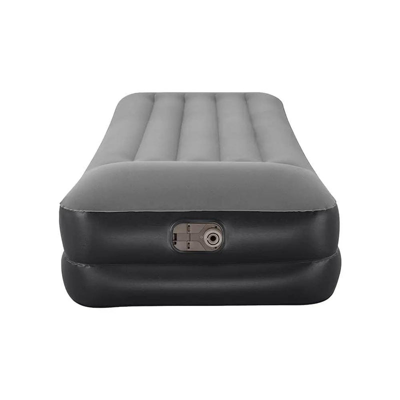 SportZone.co.nz Outdoor > Camping Bestway Air Mattress Single Inflatable Bed 46cm Airbed Black Bestway Air Mattress Single Inflatable Bed 46cm Airbed Black