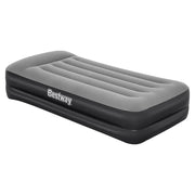 SportZone.co.nz Outdoor > Camping Bestway Air Mattress Single Inflatable Bed 46cm Airbed Black Bestway Air Mattress Single Inflatable Bed 46cm Airbed Black