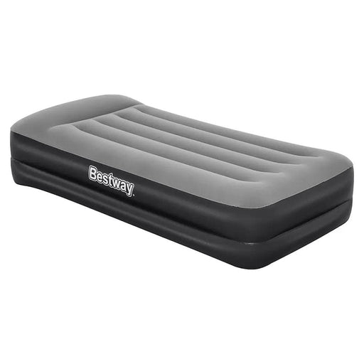 SportZone.co.nz Outdoor > Camping Bestway Air Mattress Single Inflatable Bed 46cm Airbed Black Bestway Air Mattress Single Inflatable Bed 46cm Airbed Black