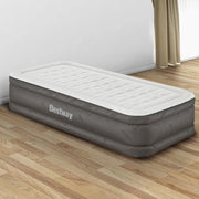 Bestway Air Mattress Single Inflatable Bed 46cm Airbed Grey by SportZone.co.nz