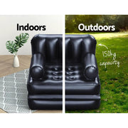 SportZone.co.nz Furniture > Bar Stools & Chairs > Arm Chairs & Recliners Bestway Inflatable Air Chair Seat Lounge Couch Lazy Sofa Blow Up Ottoman Bestway Inflatable Air Chair Seat Lounge Couch Lazy Sofa Blow Up Ottoman