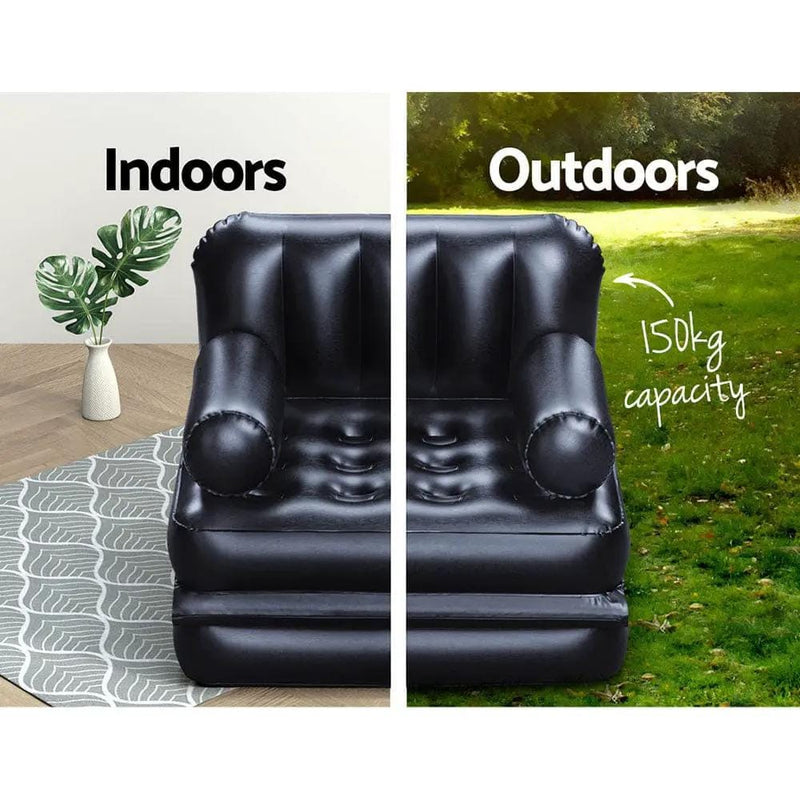 SportZone.co.nz Furniture > Bar Stools & Chairs > Arm Chairs & Recliners Bestway Inflatable Air Chair Seat Lounge Couch Lazy Sofa Blow Up Ottoman Bestway Inflatable Air Chair Seat Lounge Couch Lazy Sofa Blow Up Ottoman