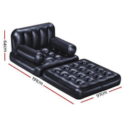 SportZone.co.nz Furniture > Bar Stools & Chairs > Arm Chairs & Recliners Bestway Inflatable Air Chair Seat Lounge Couch Lazy Sofa Blow Up Ottoman Bestway Inflatable Air Chair Seat Lounge Couch Lazy Sofa Blow Up Ottoman