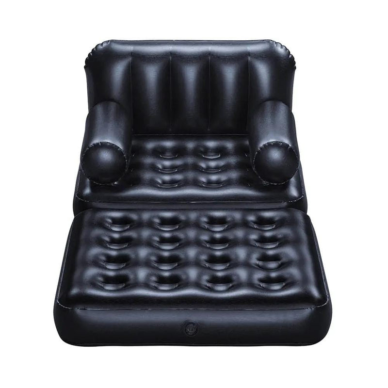 SportZone.co.nz Furniture > Bar Stools & Chairs > Arm Chairs & Recliners Bestway Inflatable Air Chair Seat Lounge Couch Lazy Sofa Blow Up Ottoman Bestway Inflatable Air Chair Seat Lounge Couch Lazy Sofa Blow Up Ottoman