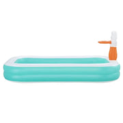 SportZone.co.nz Home & Garden > Pool & Accessories > Pool Toys & Inflatables Bestway Kids Inflatable Pool Above Ground Play Pools Basketball Hoop 251x168cm Bestway Kids Inflatable Pool Above Ground Play Pools Basketball Hoop 251x168cm