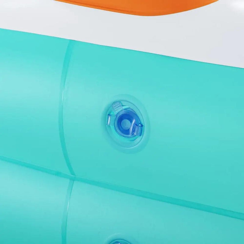 SportZone.co.nz Home & Garden > Pool & Accessories > Pool Toys & Inflatables Bestway Kids Inflatable Pool Above Ground Play Pools Basketball Hoop 251x168cm Bestway Kids Inflatable Pool Above Ground Play Pools Basketball Hoop 251x168cm