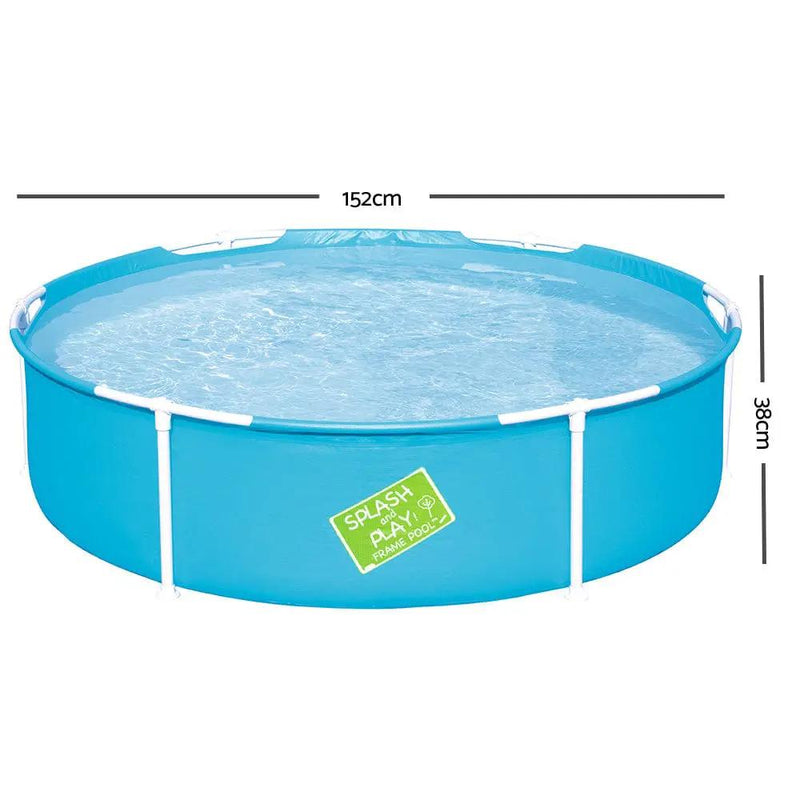 SportZone.co.nz Home & Garden > Pool & Accessories > Swimming Pools Bestway Kids Pool 152x38cm Round Steel Frame Swimming Pools Above Ground 580L Bestway Kids Pool 152x38cm Round Steel Frame Swimming Pools Above Ground 580L