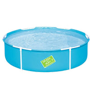SportZone.co.nz Home & Garden > Pool & Accessories > Swimming Pools Bestway Kids Pool 152x38cm Round Steel Frame Swimming Pools Above Ground 580L Bestway Kids Pool 152x38cm Round Steel Frame Swimming Pools Above Ground 580L