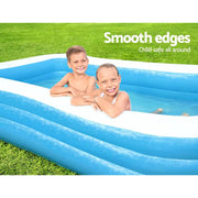 SportZone.co.nz Home & Garden > Pool & Accessories > Swimming Pools Bestway Kids Pool 305x183x56cm Inflatable Above Ground Swimming Pools 1161L Bestway Kids Pool 305x183x56cm Inflatable Above Ground Swimming Pools 1161L