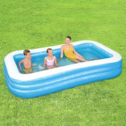 SportZone.co.nz Home & Garden > Pool & Accessories > Swimming Pools Bestway Kids Pool 305x183x56cm Inflatable Above Ground Swimming Pools 1161L Bestway Kids Pool 305x183x56cm Inflatable Above Ground Swimming Pools 1161L