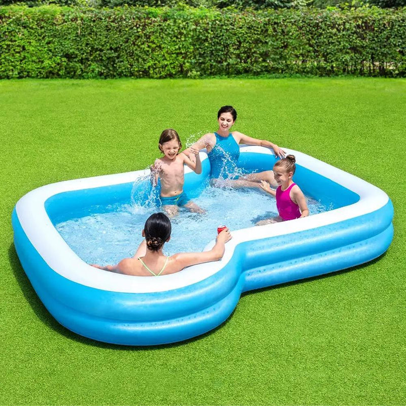 SportZone.co.nz Home & Garden > Pool & Accessories > Swimming Pools Bestway Kids Pool 305x274x46cm Inflatable Above Ground Swimming Pools 1207L Bestway Kids Pool 305x274x46cm Inflatable Above Ground Swimming Pools 1207L