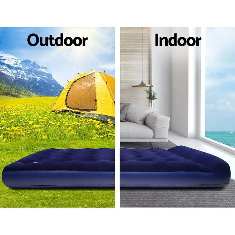 SportZone.co.nz Outdoor > Camping Bestway Single Size Inflatable Air Mattress - Navy Bestway Single Size Inflatable Air Mattress - Navy