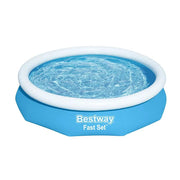 SportZone.co.nz Home & Garden > Pool & Accessories Bestway Swimming Pool 305x66cm Above Ground Round Inflatable Pools w/ Filter Pump 3200L Bestway Swimming Pool 305x66cm Above Ground Round Inflatable Pools w/ Filter Pump 3200L