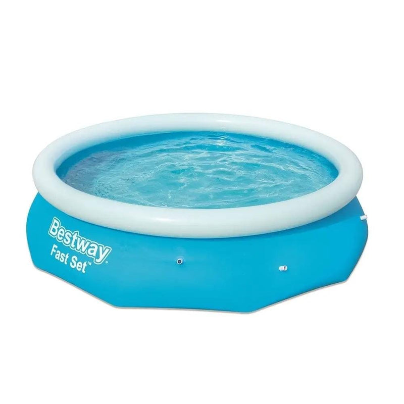 SportZone.co.nz Home & Garden > Pool & Accessories > Swimming Pools Bestway Swimming Pool 305x76cm Above Ground Round Inflatable Pools 3800L Bestway Swimming Pool 305x76cm Above Ground Round Inflatable Pools 3800L
