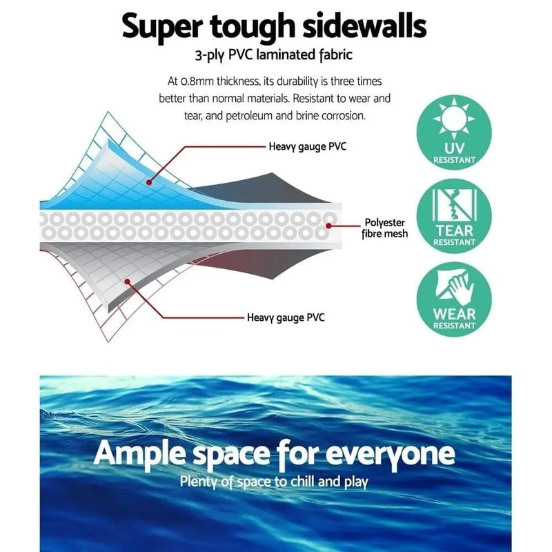 SportZone.co.nz Home & Garden > Pool & Accessories > Swimming Pools Bestway Swimming Pool 305x76cm Above Ground Round Inflatable Pools 3800L Bestway Swimming Pool 305x76cm Above Ground Round Inflatable Pools 3800L