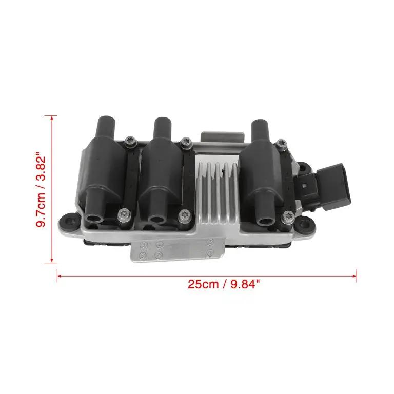 078905104 Ignition Coil Black Silver Tone for Audi A4 A6 A8 Skoda Superb VW Passat by JBH AUTO PARTS