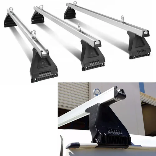 Set of 4 Heavy Duty Roof Racks Suitable for Toyota Hiace 2007-2019 by salelink.co.nz
