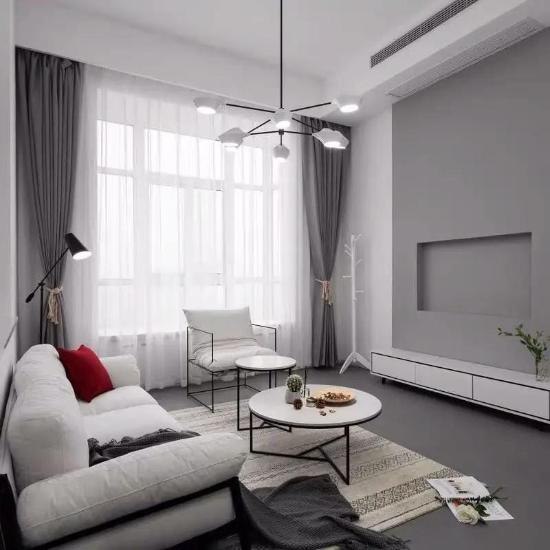 100% Blockout Grey Readymade Curtain drapes – 8 sizes by Kiwi Grab