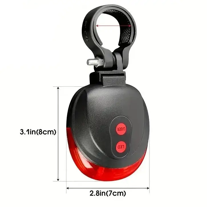 Waterproof Bicycle Tail-light by Habicare