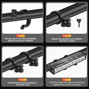 10000-Lumen Bicycle Front Light (Rechargeable) by Habicare