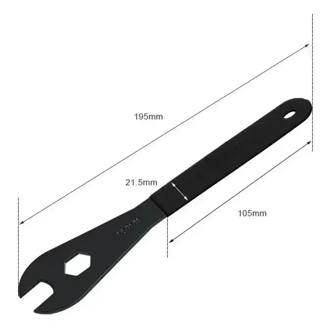 Habicare 15mm Bicycle Pedal Wrench for MTB & Road Bike Pedals 15mm Bicycle Pedal Wrench for MTB & Road Bike Pedals