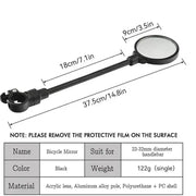 Habicare 360° Adjustable Bicycle Rearview Mirrors 360° Adjustable Bicycle Rearview Mirrors