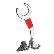 Habicare Bicycle Repair Tool Set with Chain Breaker, Spoke Wrench, Bottom Bracket & Freewheel Removal Tools Bicycle Repair Tool Set with Chain Breaker, Spoke Wrench, Bottom Bracket & Freewheel Removal Tools
