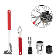 Habicare Bicycle Repair Tool Set with Chain Breaker, Spoke Wrench, Bottom Bracket & Freewheel Removal Tools Bicycle Repair Tool Set with Chain Breaker, Spoke Wrench, Bottom Bracket & Freewheel Removal Tools