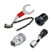 Habicare Bicycle Repair Tool Set with Chain Breaker, Spoke Wrench, Bottom Bracket & Freewheel Removal Tools Bicycle Repair Tool Set with Chain Breaker, Spoke Wrench, Bottom Bracket & Freewheel Removal Tools
