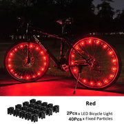 Bicycle Wheel Spoke & Valve Lights by Habicare