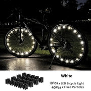 Bicycle Wheel Spoke & Valve Lights by Habicare