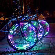 Bicycle Wheel Spoke & Valve Lights by Habicare