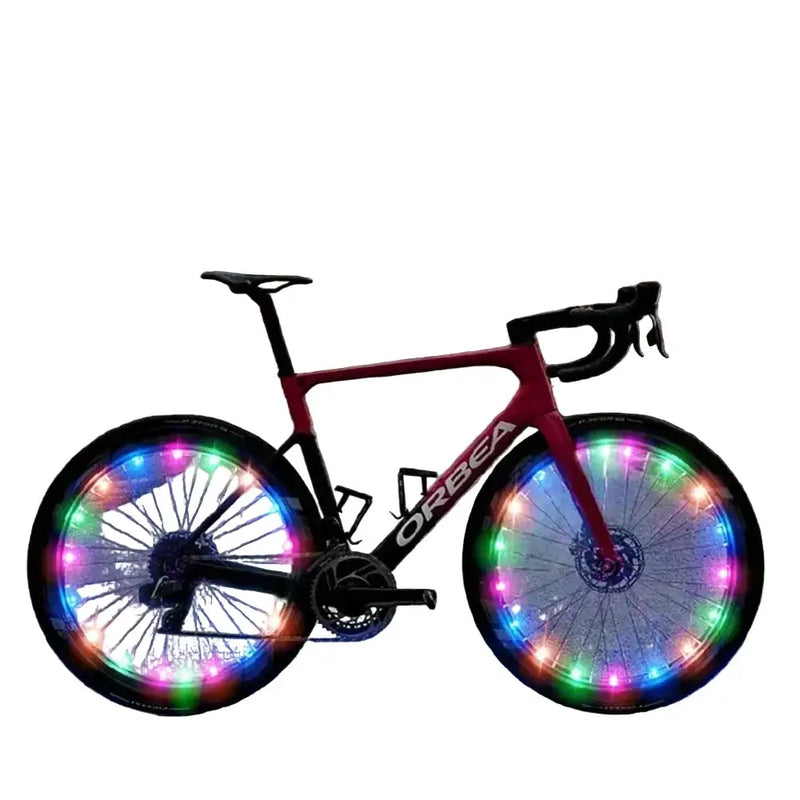 Bicycle Wheel Spoke & Valve Lights by Habicare
