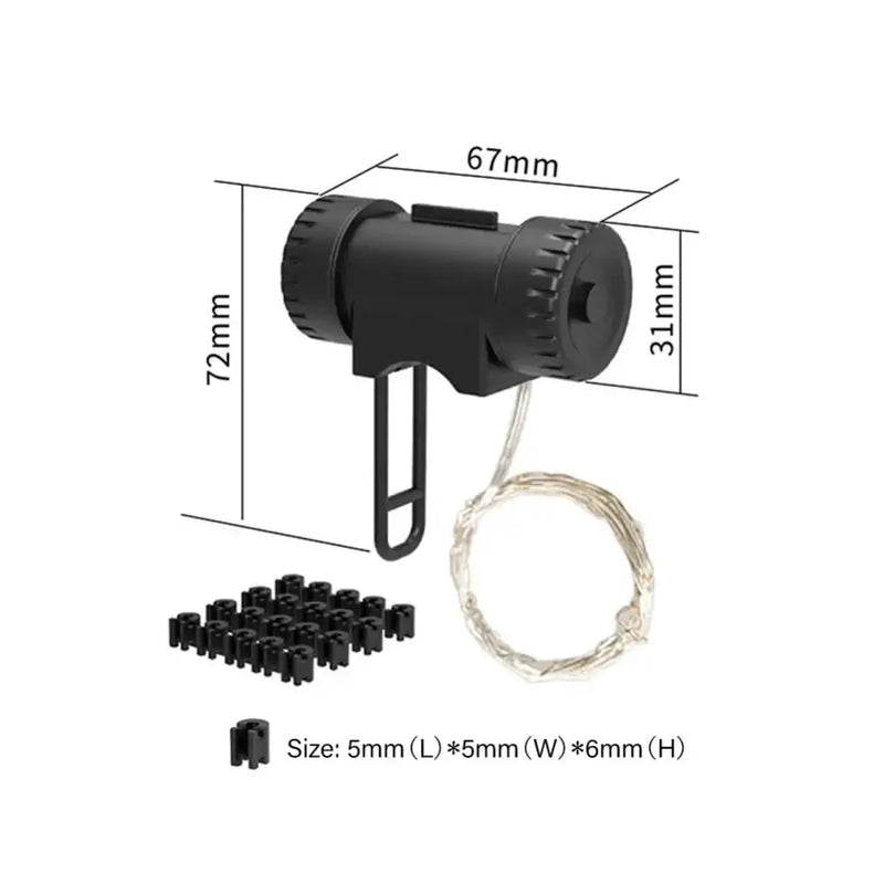 Bicycle Wheel Spoke & Valve Lights by Habicare