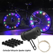 Bicycle Wheel Spoke & Valve Lights by Habicare