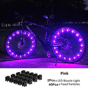 Bicycle Wheel Spoke & Valve Lights by Habicare