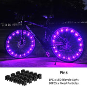 Bicycle Wheel Spoke & Valve Lights by Habicare