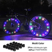 Bicycle Wheel Spoke & Valve Lights by Habicare