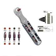 Bidirectional Right-Angle Ratchet Screwdriver Set by Habicare