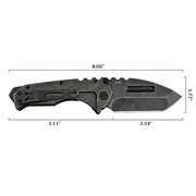 g8buynz Stonewashed Steel Folding Blade Pocket Knife for Fishing, Camping Stonewashed Steel Folding Blade Pocket Knife for Fishing, Camping
